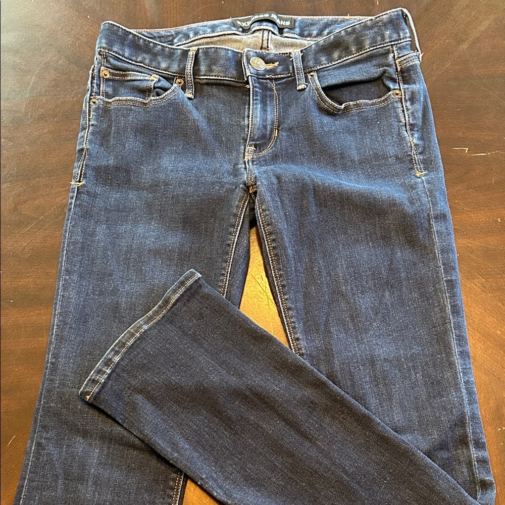 Express Dark Blue Women's Boot Cut Jeans